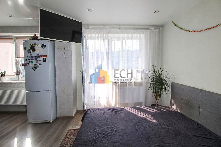 Продажа Студия комнатной квартиры, 27.1 м2, обл. Тульская, г. микрорайон Петровский квартал, улица Ивана Бунина, 3 4