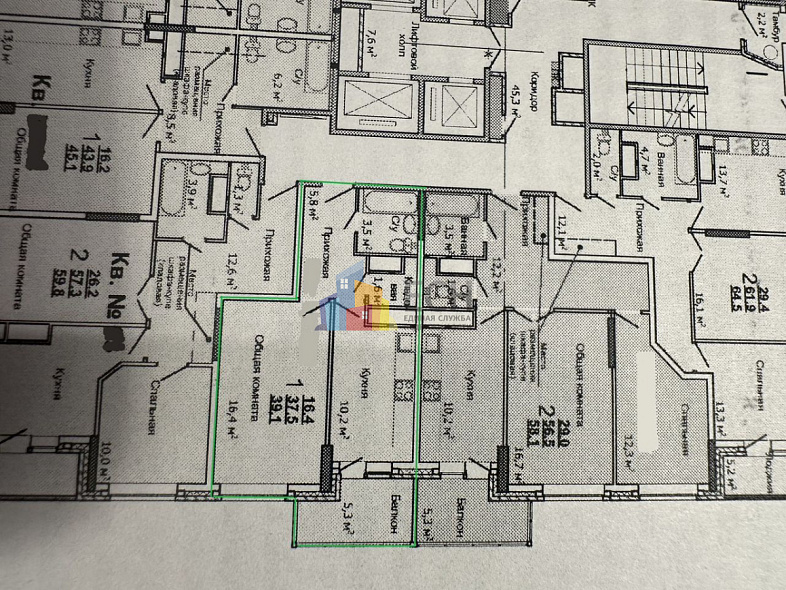 Продажа 1 комнатной квартиры, 43.2 м2, обл. Тульская, г. село Осиновая Гора, улица Аркадия Шипунова, 8 9