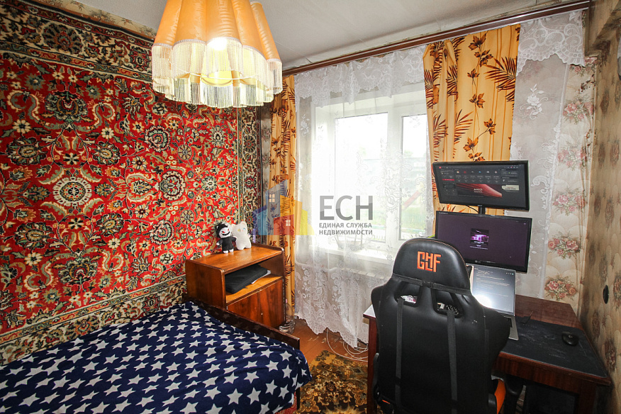 Продажа 2 комнатной квартиры, 45 м2, обл. Тульская, г. посёлок Хомяково, Хомяковская улица, 4 5