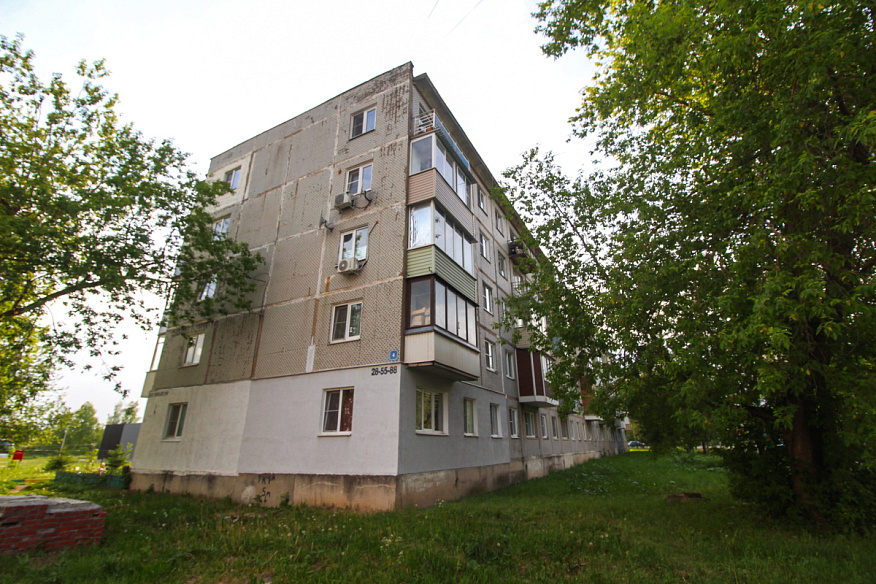 Продажа 2 комнатной квартиры, 45 м2, обл. Тульская, г. посёлок Хомяково, Хомяковская улица, 4 14