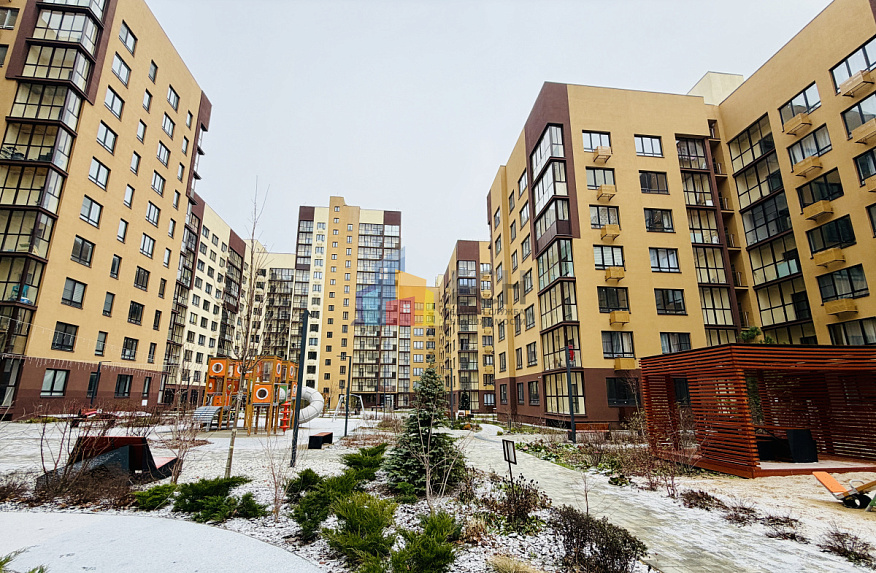 Продажа 1 комнатной квартиры, 42.82 м2, обл. Тульская, г. посёлок Петровский, Шоссейный проезд, 25к1 24