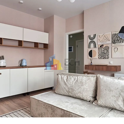 Продажа 1 комнатной квартиры, 40.9 м2, обл. Тульская, г. посёлок Молодёжный, улица Вадима Усова, 28 