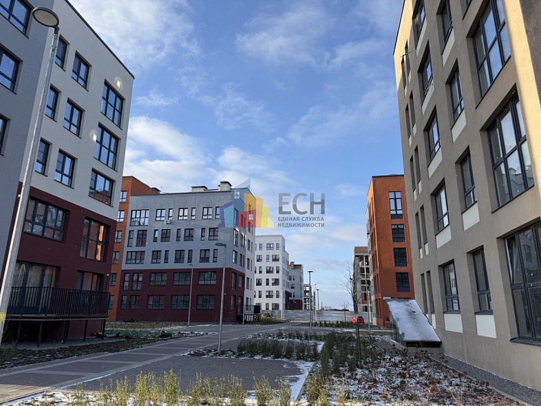 Продажа 2 комнатной квартиры, 61.97 м2, обл. Тульская, г. посёлок Молодёжный, улица Вадима Усова, 24 5