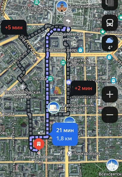 Продажа 3 комнатной квартиры, 70.5 м2, обл. Тульская, г. Тула, улица Свободы, 37к3 36