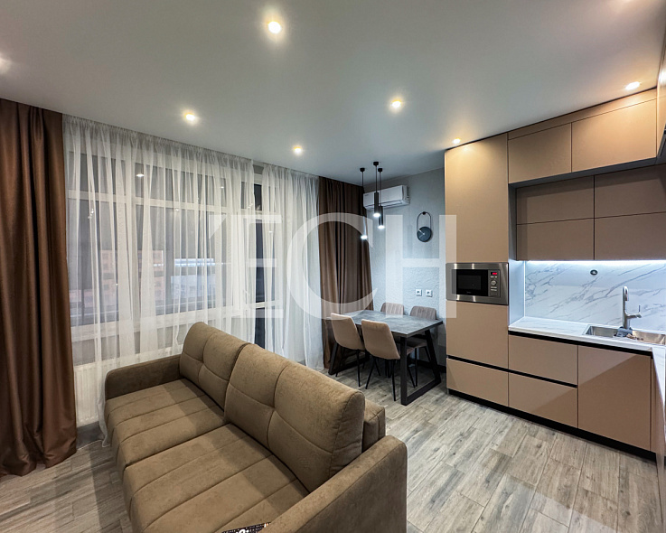 Продажа Студия комнатной квартиры, 25.5 м2, Тула, микрорайон Петровский квартал, улица Маршала Полубоярова, 4 1