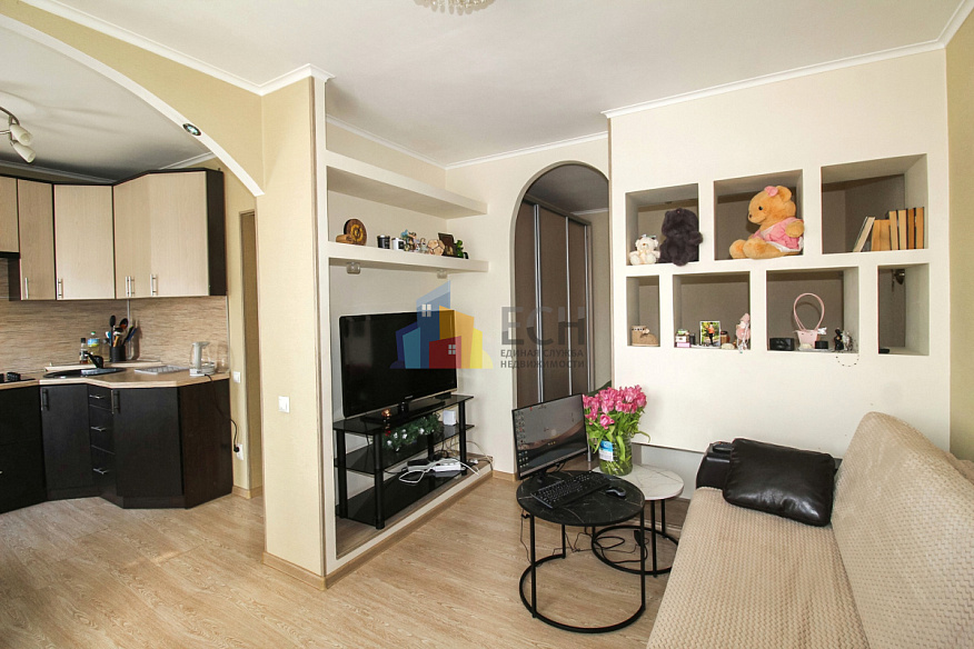 Продажа 1 комнатной квартиры, 35.3 м2, обл. Тульская, г. Тула, Октябрьская улица, 250к1 3