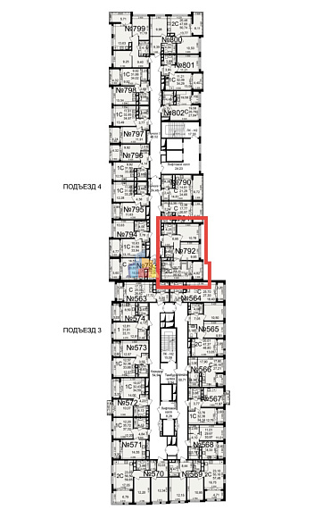 Продажа 2 комнатной квартиры, 55.52 м2, обл. Тульская, г. посёлок Горелки, Большая улица, 6/1 26