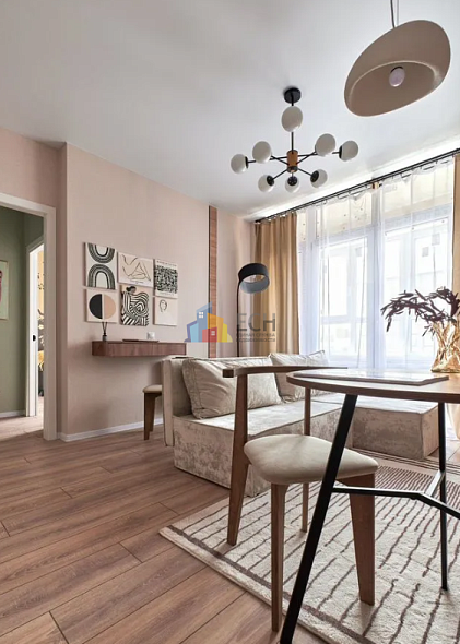 Продажа 1 комнатной квартиры, 40.9 м2, обл. Тульская, г. посёлок Молодёжный, улица Вадима Усова, 28 3