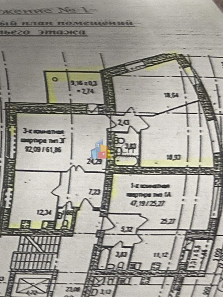 Продажа 3 комнатной квартиры, 87.6 м2, обл. Тульская, г. Тула, улица 9 Мая, 8А 21