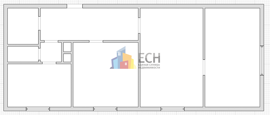 Продажа 3 комнатной квартиры, 62 м2, обл. Тульская, г. сельский посёлок Барсуки, Советская улица, 2 4