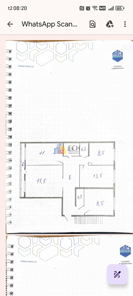 Многокомнатная квартира, 78.1 м2, обл. Тульская, г. Тула, улица Максима Горького, 37 20