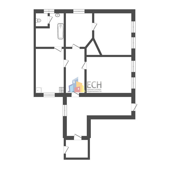 Продажа 3 комнатной квартиры, 90.4 м2, обл. Тульская, г. Тула, улица Фридриха Энгельса, 77 32