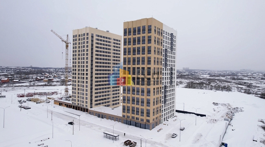 Продажа 1 комнатной квартиры, 38.74 м2, г. Тула, ш. Венёвское, д. 55, 1 этап 2