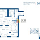 Продажа 2 комнатной квартиры, 54.7 м2, г. Тула, ул. Рязанская, стр. 1 7