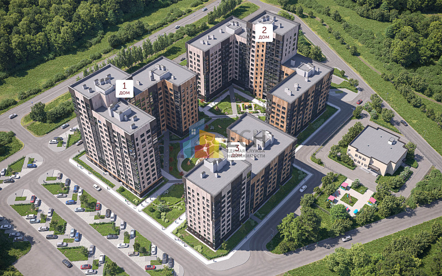 Продажа 2 комнатной квартиры, 59.2 м2, обл. Тульская, г. посёлок Петровский, Шоссейный проезд, 25к1 24