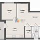 Продажа 1 комнатной квартиры, 40 м2, обл. Тульская, г. Тула, улица Болдина, 1к1 24