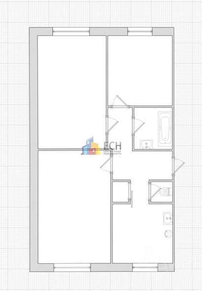 Продажа 3 комнатной квартиры, 70.5 м2, обл. Тульская, г. Тула, улица Свободы, 37к3 25