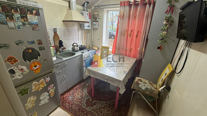 Продажа 2 комнатной квартиры, 44 м2, обл. Тульская, г. рабочий посёлок Бородинский, улица Пушкина, 15 12