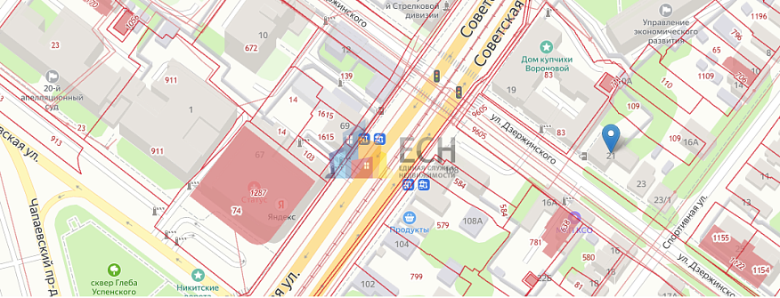 Многокомнатная квартира, 30 м2, обл. Тульская, г. Тула, улица Дзержинского, 21 6
