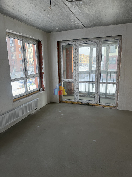 Продажа 1 комнатной квартиры, 44.5 м2, обл. Тульская, г. городской округ Тула, посёлок Молодёжный, 35 12