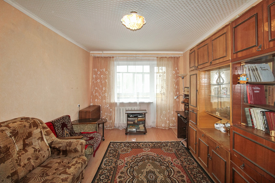 Продажа 1 комнатной квартиры, 34.9 м2, обл. Тульская, г. рабочий посёлок Новогуровский, Лесная улица, 3 2