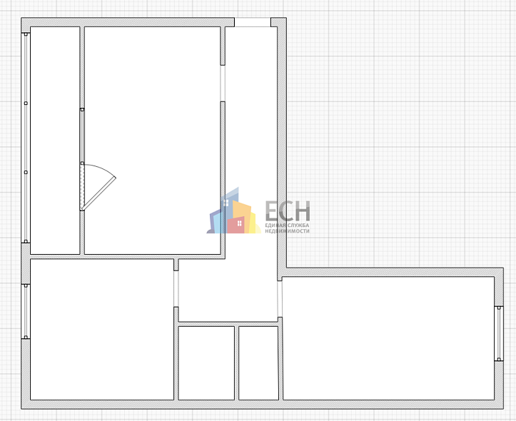 Продажа 2 комнатной квартиры, 54 м2, обл. Тульская, г. Тула, Староникитская улица, 105 2