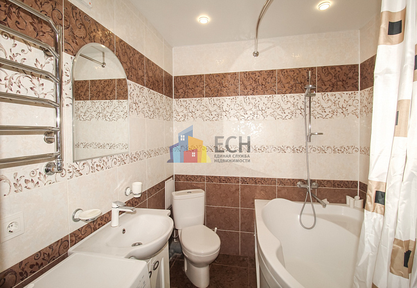 Продажа 1 комнатной квартиры, 34.6 м2, обл. Тульская, г. посёлок Молодёжный, улица Вадима Усова, 5 5