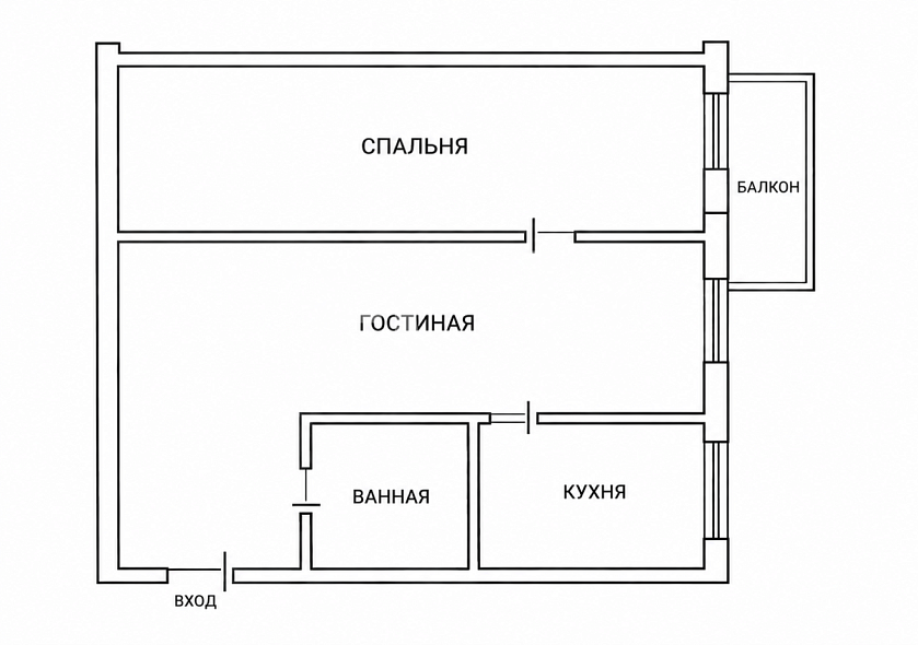 Продажа 2 комнатной квартиры, 44.6 м2, обл. Тульская, г. Тула, улица Демонстрации, 144 10