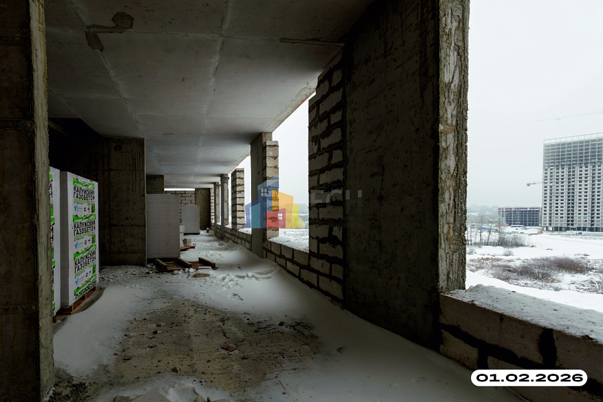 Продажа 1 комнатной квартиры, 45.54 м2, г. Тула, ул. Рязанская, стр. 1 7