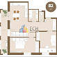 Продажа 2 комнатной квартиры, 82.1 м2, обл. Тульская, г. Тула, Пушкинский проезд, 4В 16
