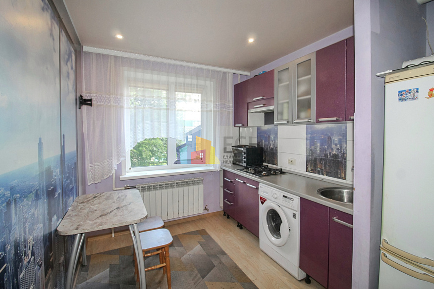 Продажа 1 комнатной квартиры, 36 м2, обл. Тульская, г. рабочий посёлок Новогуровский, Лесная улица, 1 5