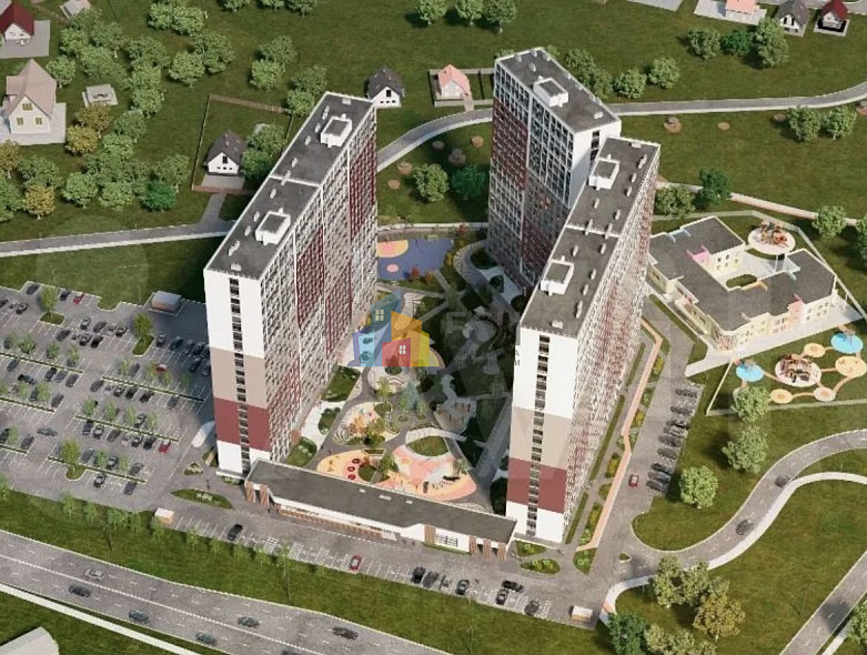 Продажа Студия комнатной квартиры, 24.7 м2, обл. Тульская, г. Тула, Калужское шоссе, 20к3 2