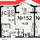 Продажа 1 комнатной квартиры, 38.74 м2, г. Тула, ш. Венёвское, д. 55, 1 этап 26