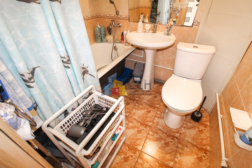 Продажа 1 комнатной квартиры, 35.3 м2, обл. Тульская, г. Тула, Октябрьская улица, 250к1 15