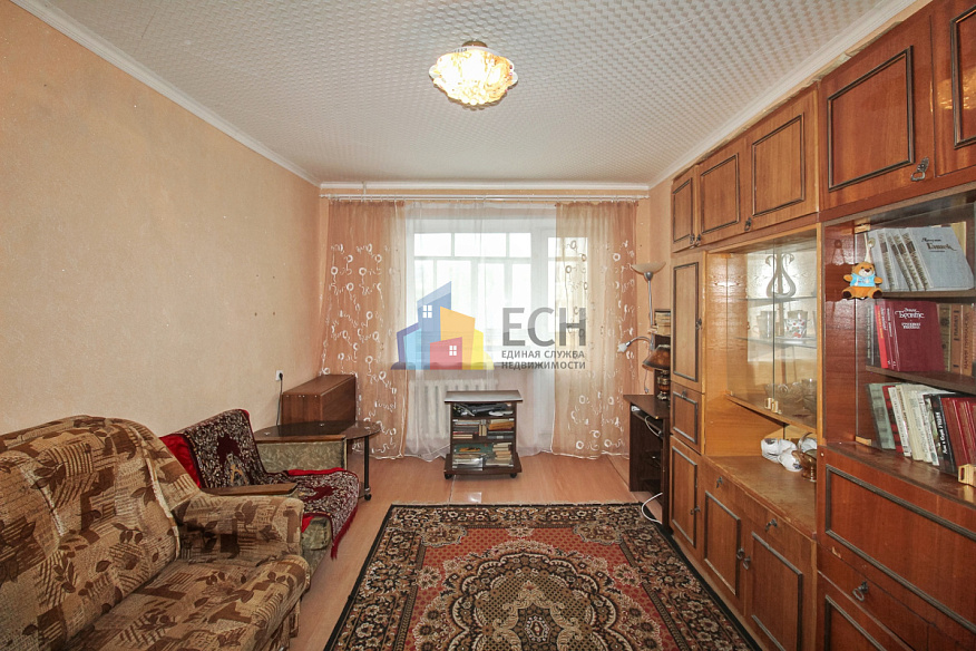 Продажа 1 комнатной квартиры, 34.9 м2, обл. Тульская, г. рабочий посёлок Новогуровский, Лесная улица, 3 2