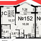 Продажа 2 комнатной квартиры, 55.65 м2, г. Тула, ш. Венёвское, д. 55, 1 этап 16