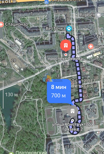 Продажа 2 комнатной квартиры, 51.7 м2, обл. Тульская, г. Тула, проспект Ленина, 118 17