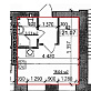 Продажа 1 комнатной квартиры, 21.1 м2, обл. Тульская, г. Тула, Тургеневская улица, 74 15