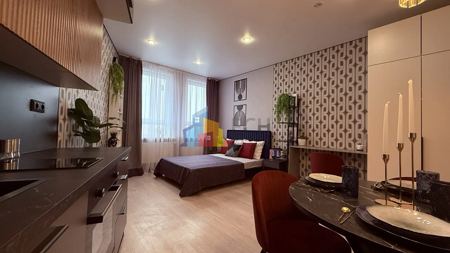 Продажа Студия комнатной квартиры, 26.1 м2, обл. Тульская, г. Тула, улица Фёдора Смирнова, 2к1 8