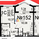 Продажа 1 комнатной квартиры, 38.74 м2, г. Тула, ш. Венёвское, д. 55, 1 этап 26