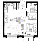 Продажа 2 комнатной квартиры, 37.43 м2, обл. Тульская, г. Тула, ЖК Гармония 21