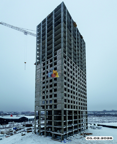 Продажа 1 комнатной квартиры, 45.54 м2, г. Тула, ул. Рязанская, стр. 1 2