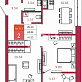 Продажа 2 комнатной квартиры, 46.2 м2, обл. Тульская, г. Тула, Калужское шоссе, 20к2 45