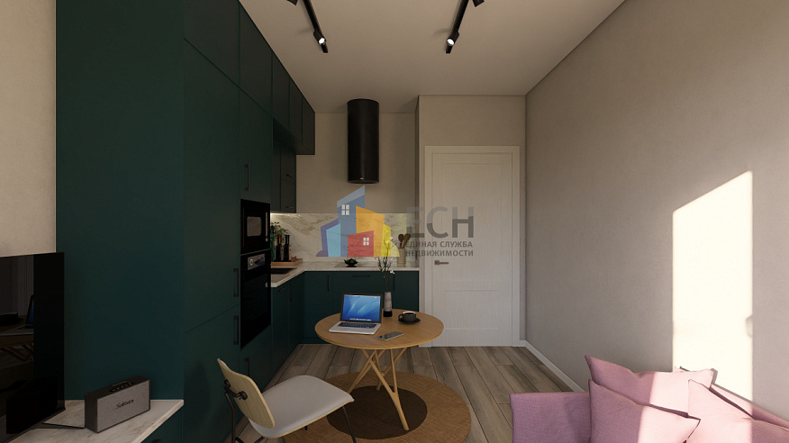 Продажа Студия комнатной квартиры, 22.52 м2, обл. Тульская, г. микрорайон Мясново, улица Маршала Жукова, 7/1 4
