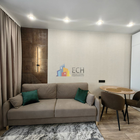 Продажа Студия комнатной квартиры, 25.7 м2, обл. Тульская, г. микрорайон Петровский квартал, улица Маршала Полубоярова, 5 6