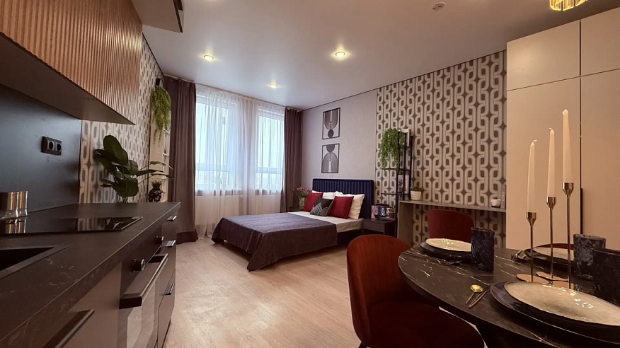 Продажа Студия комнатной квартиры, 26.1 м2, обл. Тульская, г. Тула, улица Фёдора Смирнова, 2к1 8