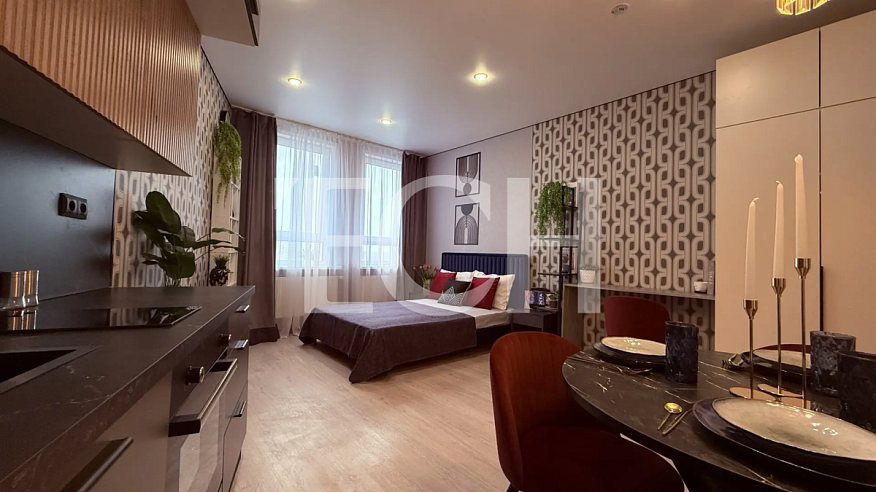 Продажа Студия комнатной квартиры, 26.1 м2, обл. Тульская, г. Тула, улица Фёдора Смирнова, 2к1 16