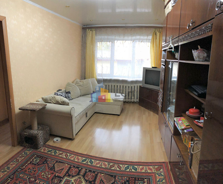 Продажа 2 комнатной квартиры, 44.7 м2, обл. Тульская, г. сельский посёлок Ревякино, Советская улица, 16 1